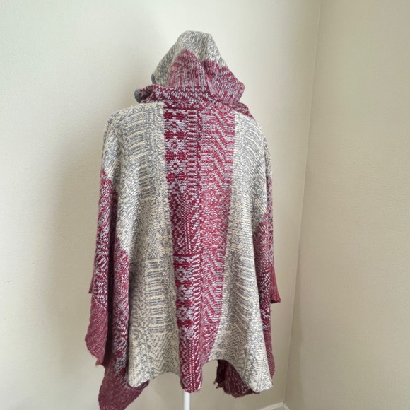 Vintage Havana hooded poncho sweater Medium - Picture 6 of 11